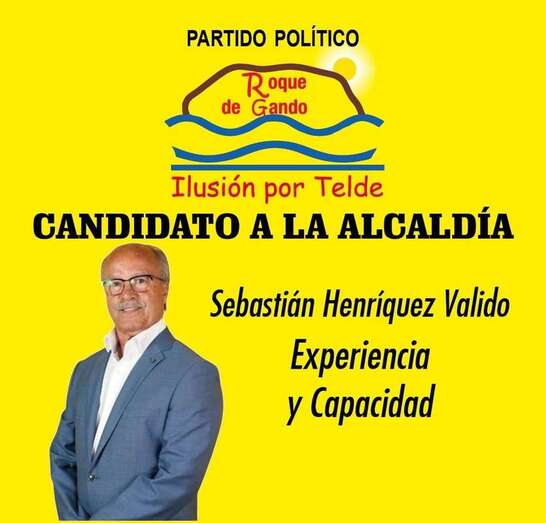 Sebastián Henríquez, candidato a la Alcaldía/TA.